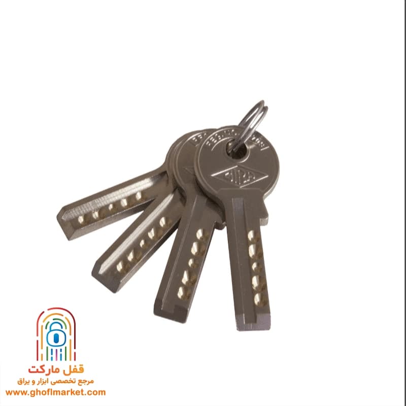 قفل کتابی گیرا سایز 950 کلید کامپیوتری مدل 008 — تصویر ۴