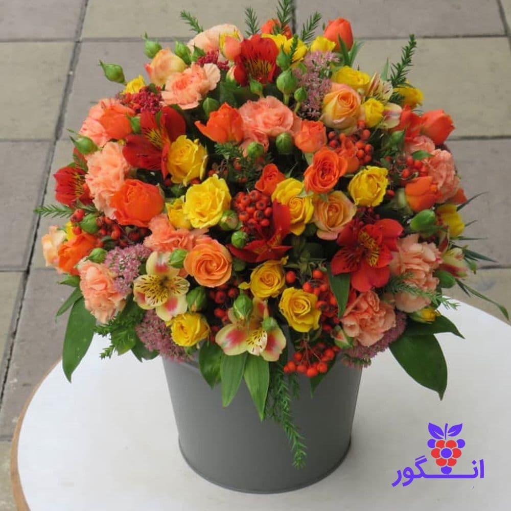 باکس گل فانتزی با تم پاییز