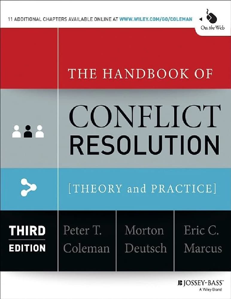 کتاب راهنمای حل تعارض (The Handbook of Conflict Resolution) نسخه انگلیسی PDF