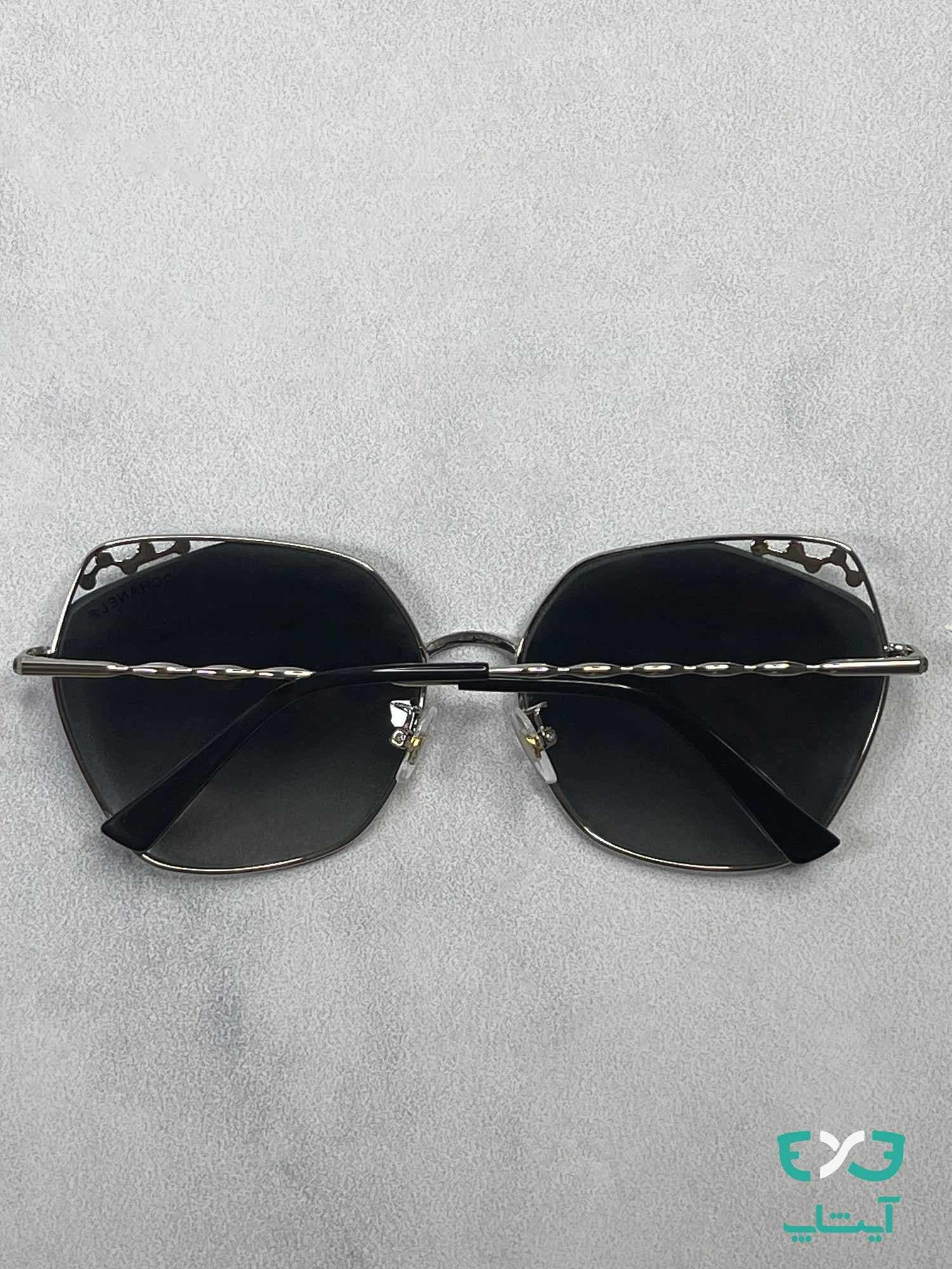 عینک آفتابی شنل CHANEL کد CH8303 مشکی نقره ای — تصویر ۵
