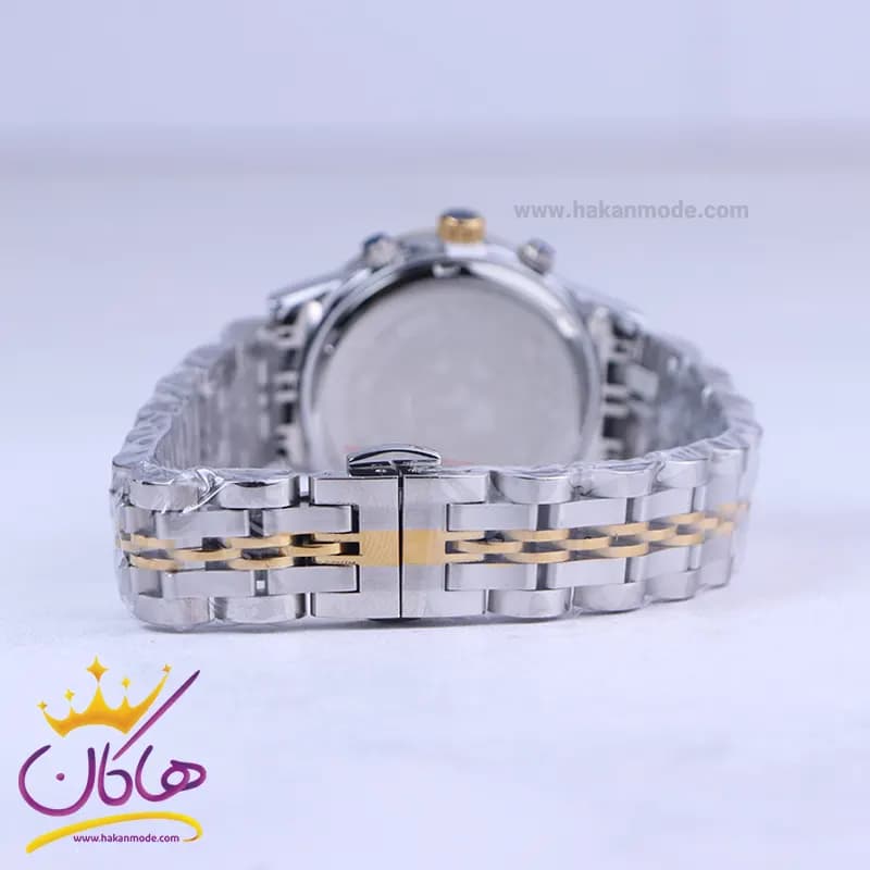 ساعت مچی سیتیزن زنانه فلزی نقره ای طلایی L 9766/9 — تصویر ۳