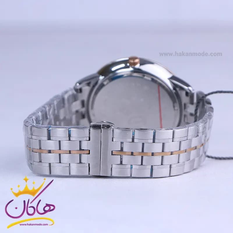 ساعت مچی سولیدا مردانه فلزی نقره ای رزگلد G2134/9 — تصویر ۳