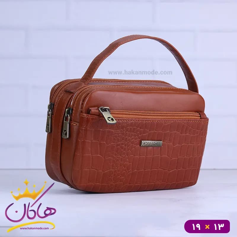 شوز بگ چرم چرمسال طرح پوست مار 960 — تصویر ۵