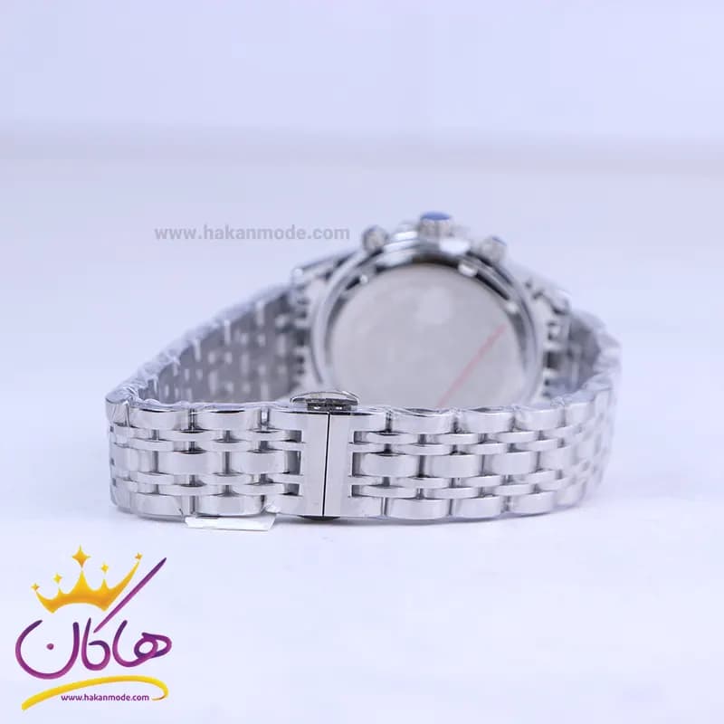 ساعت عقربه ای سیتیزن زنانه فلزی صفحه مشکی L 9766/4 — تصویر ۳