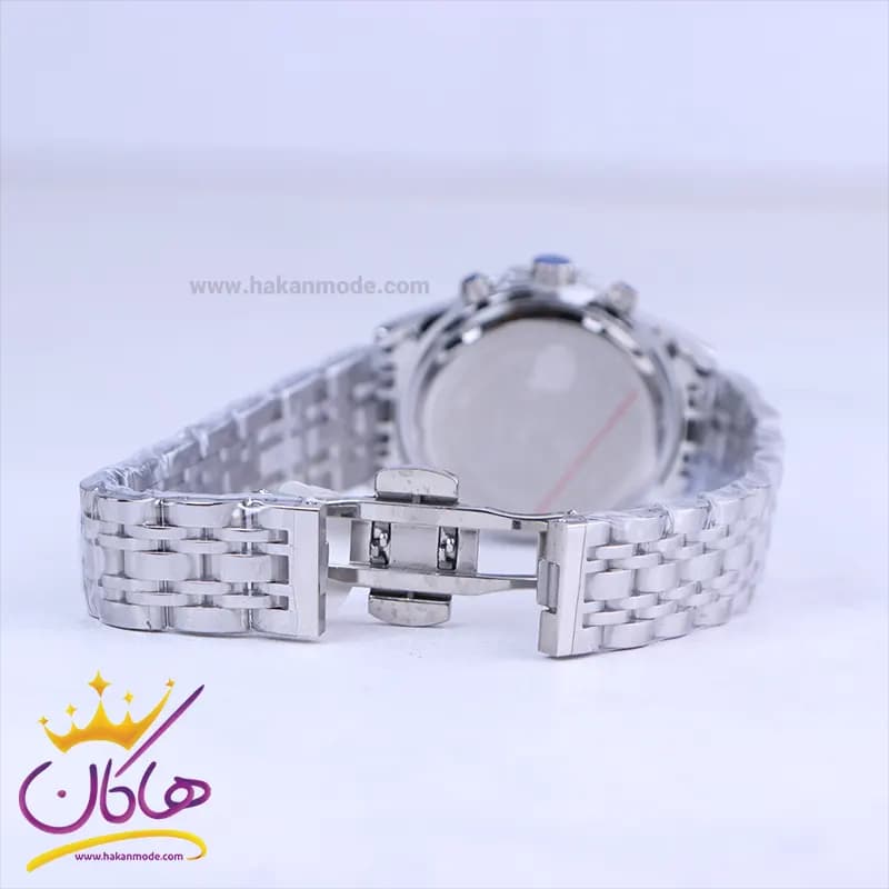 ساعت عقربه ای سیتیزن زنانه فلزی صفحه مشکی L 9766/4 — تصویر ۲