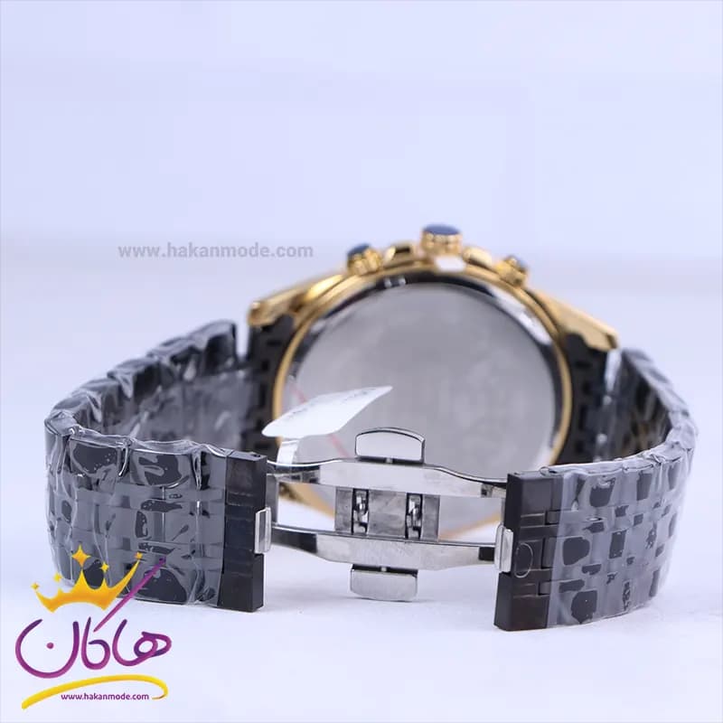 ساعت مچی سیتیزن مردانه فلزی مشکی قاب طلایی G 9766/1 — تصویر ۲