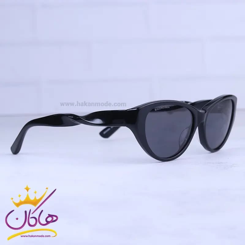 عینک آفتابی بالنسیاگا زنانه فریم گربه ای BB 0209SA/1 — تصویر ۴