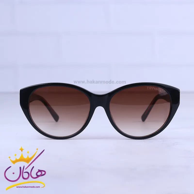 عینک آفتابی تیفانی زنانه قهوه ای گربه ای TF 2244/2