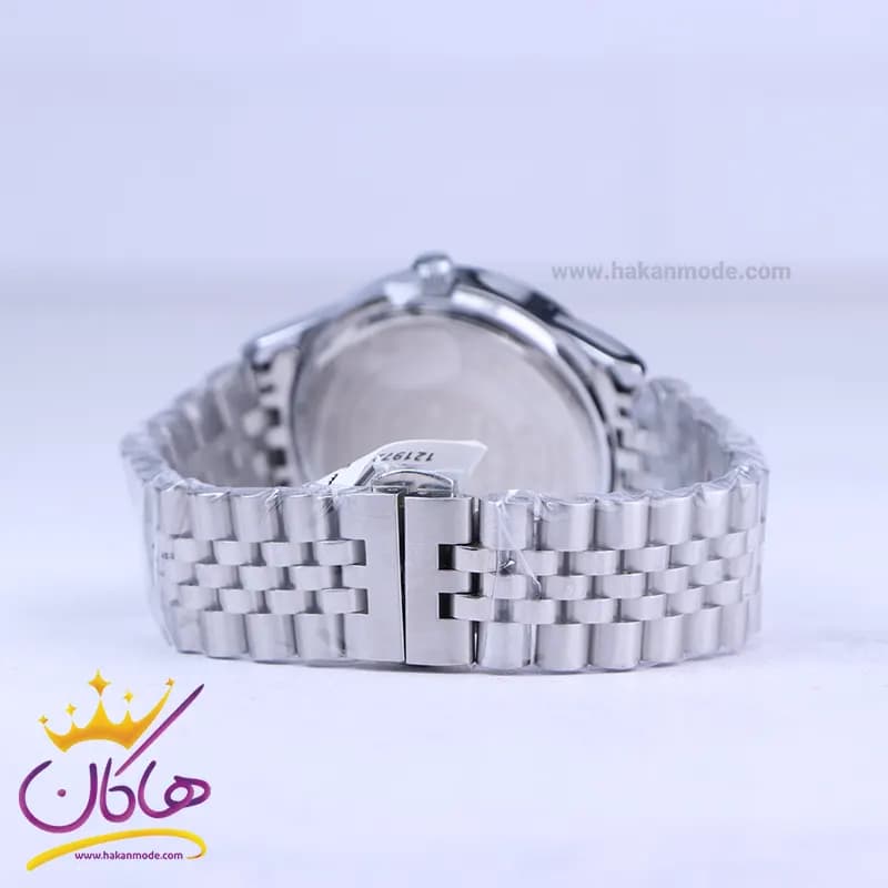 ساعت مچی سیکو مردانه فلزی نقره ای صفحه سبز OS 9/55 — تصویر ۳