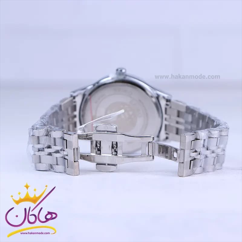 ساعت مچی سیکو مردانه فلزی نقره ای صفحه بژ OS 9/61 — تصویر ۲