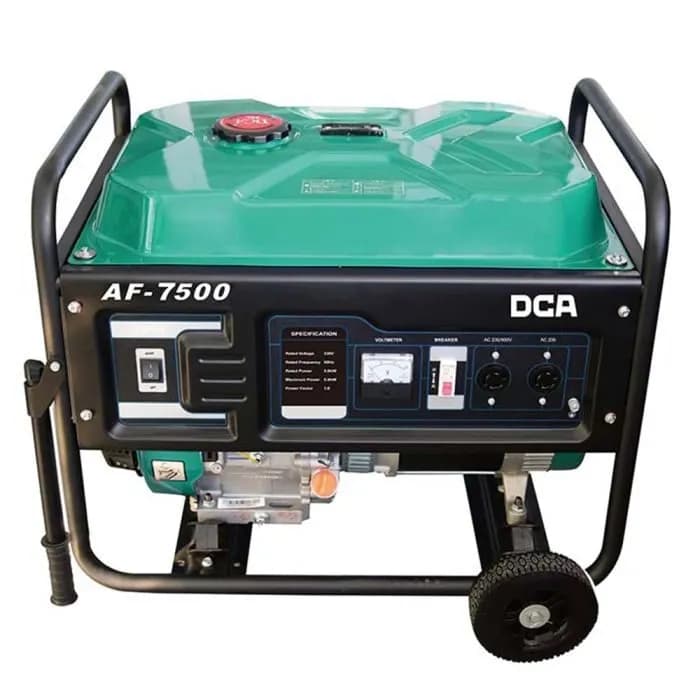 موتور برق بنزینی دی سی ای 6.5 کیلو وات مدل AF7500