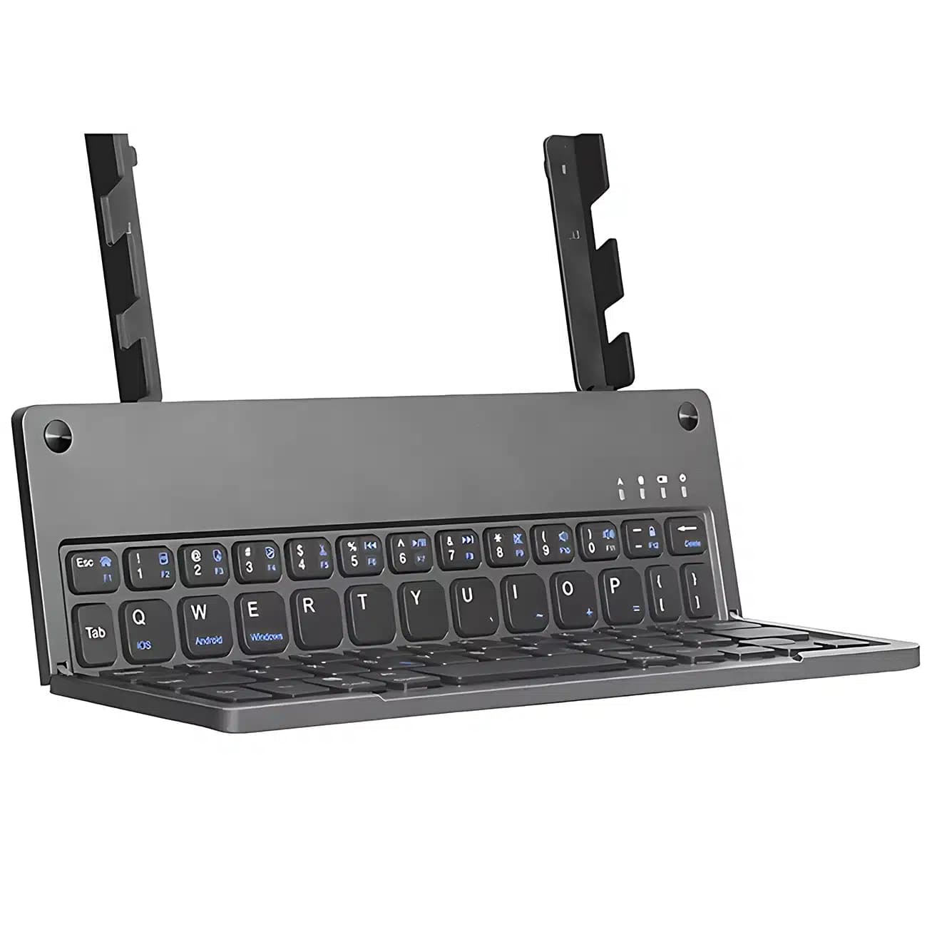 کیبورد بیسیم تاشو شارژی هارمونیکا HARMONICA با استند موبایل و تبلت — تصویر ۱۲