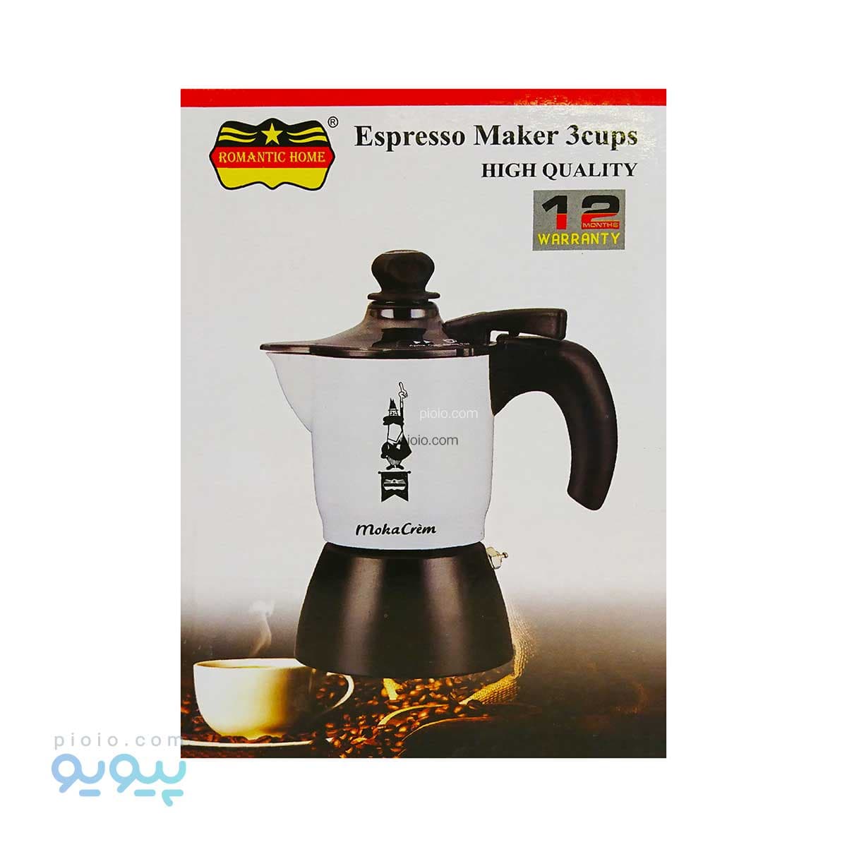 قهوه جوش MOKA CREM عمده و کارتنی — تصویر ۳