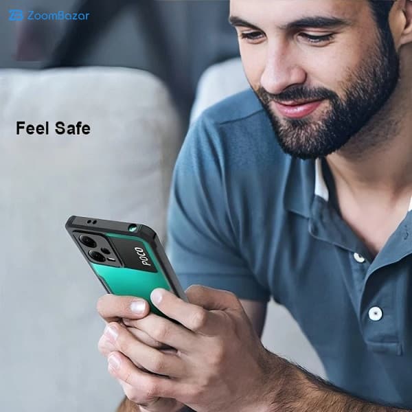 کاور ژاند مدل XUNDD Beatle مناسب برای گوشی موبایل شیائومی Redmi Note 12 5G / Poco X5 5G — تصویر ۶