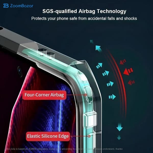 کاور ژاند مدل XUNDD Beatle مناسب برای گوشی موبایل شیائومی Redmi Note 12 5G / Poco X5 5G — تصویر ۸