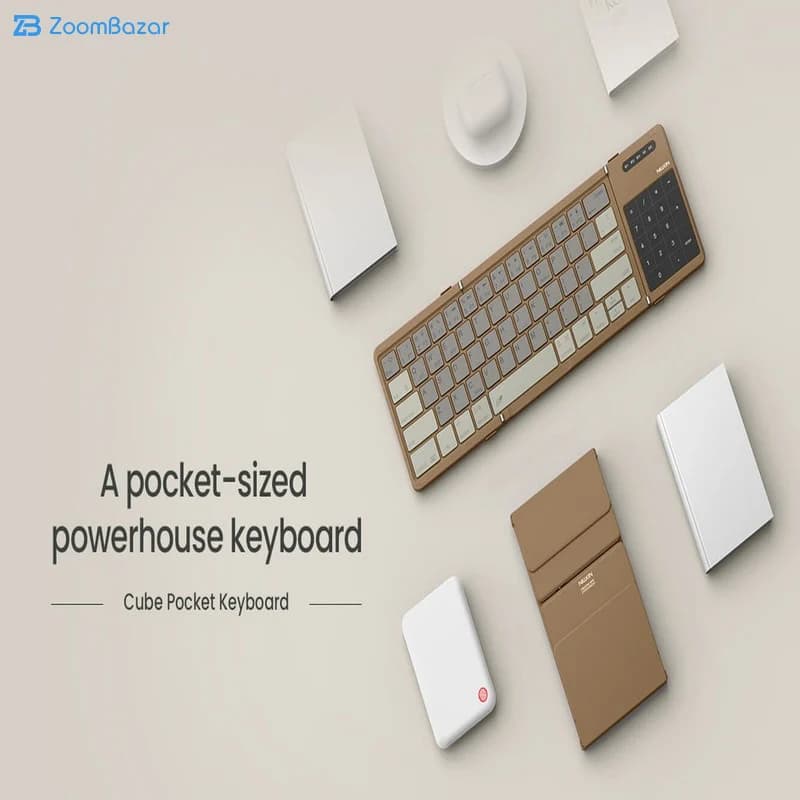 کیبورد نیلکین مدل Portable Cube Pocket Keyboard — تصویر ۱۰