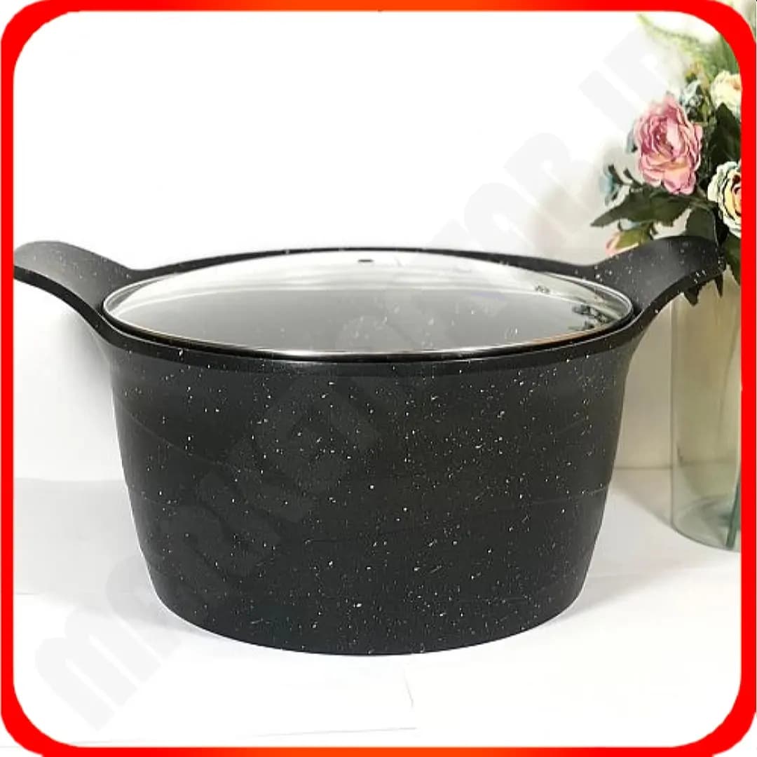 قابلمه سایز 32 دایکاست مشکی 40501008سام ست