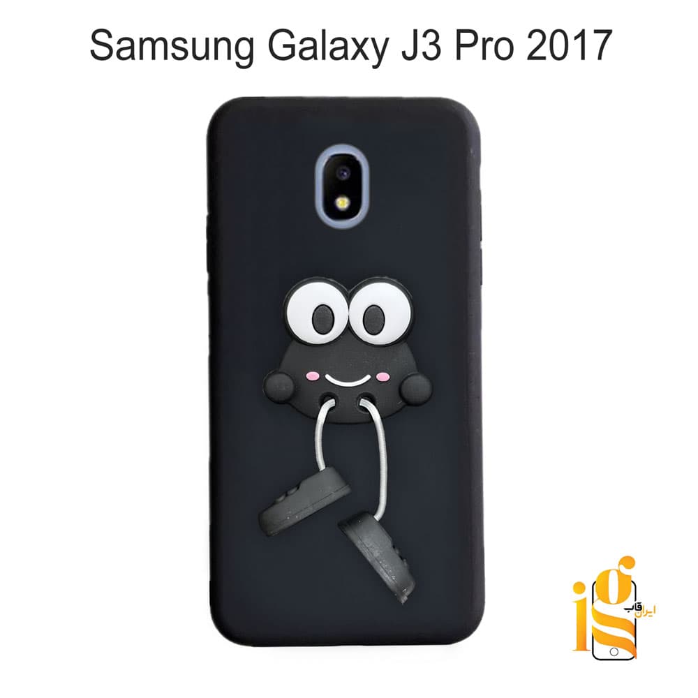 قاب عروسکی طرح قورباغه برای موبایل سامسونگ J3 Pro 2017 — تصویر ۲