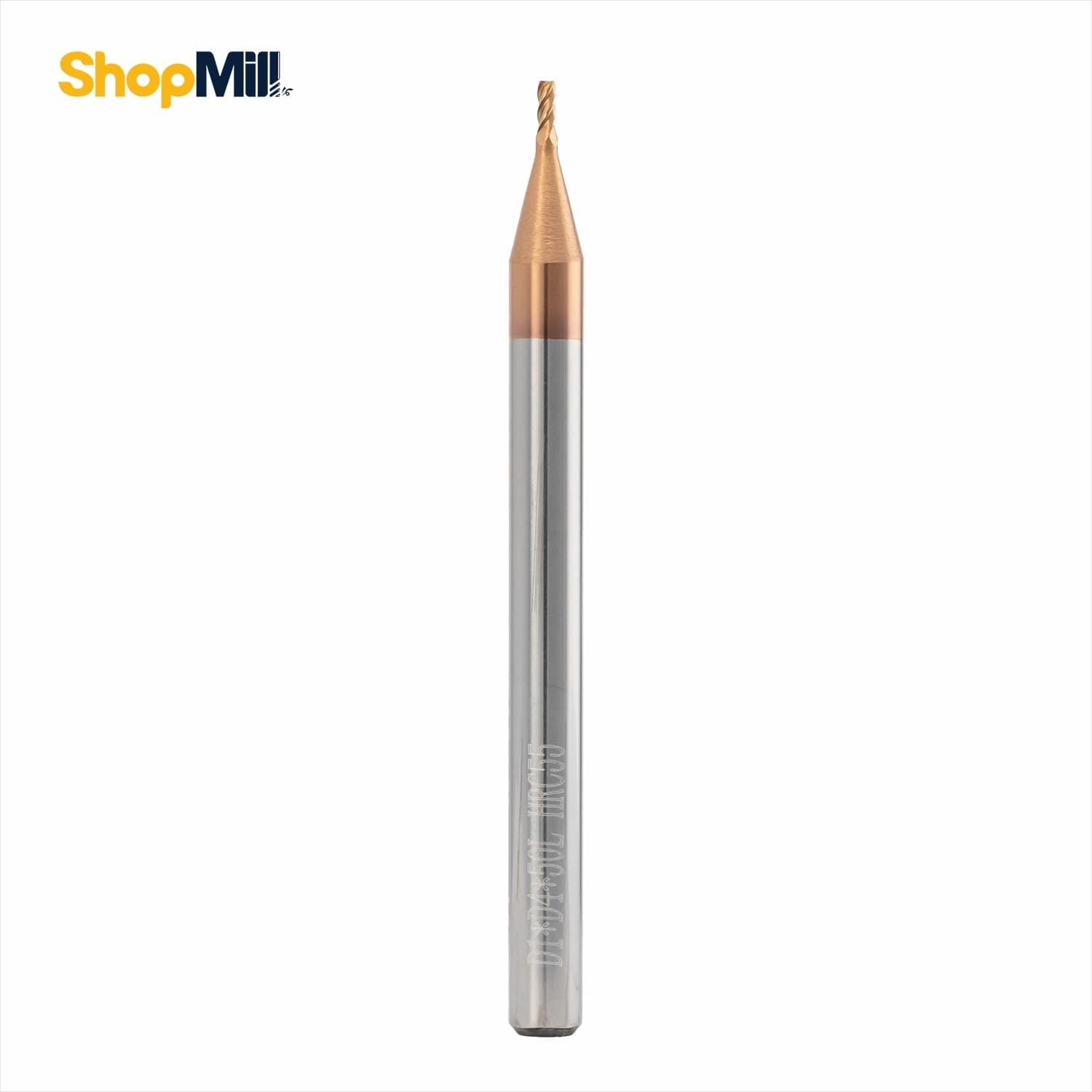 فرز انگشتی الماس قطر 1.5 OEM مدل 4F-D1.5*D4*50L HRC55 — تصویر ۲