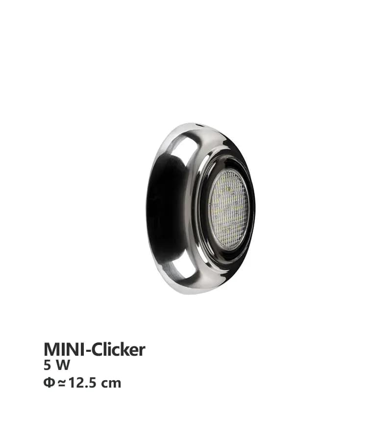 چراغ استخری روکار استیل GEMAŞ مدل MINI-Clicker