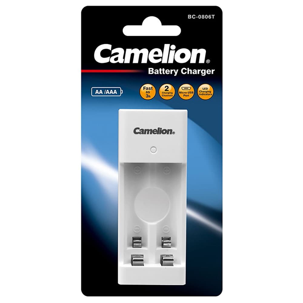 شارژر باتری های Ni-MH کملیون Camelion Ni-MH Battery Chargers BC-0806T — تصویر ۲