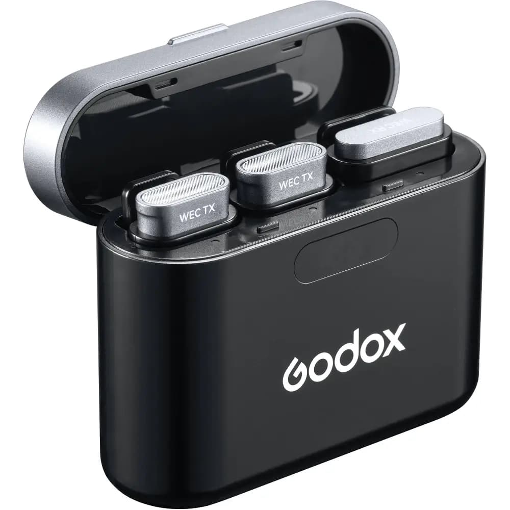 میکروفون یقه ای بی سیم گودکس Godox WEC Wireless Microphone — تصویر ۴