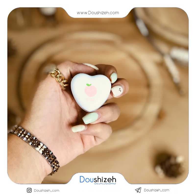 بالم لب طرح قلب ویتامینه هلو ZOZU — تصویر ۳
