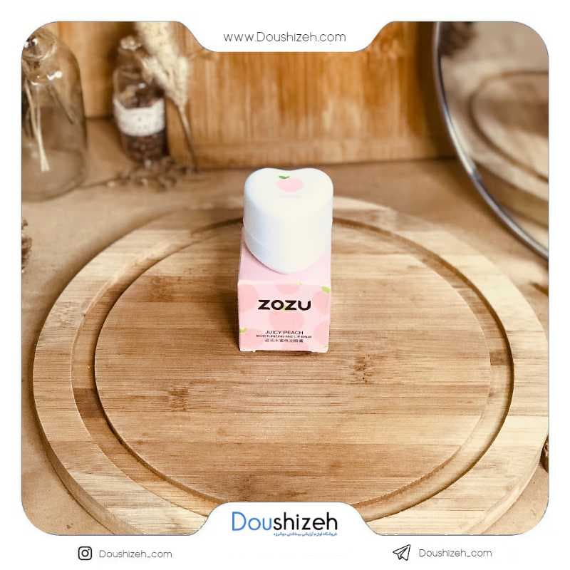 بالم لب طرح قلب ویتامینه هلو ZOZU — تصویر ۶