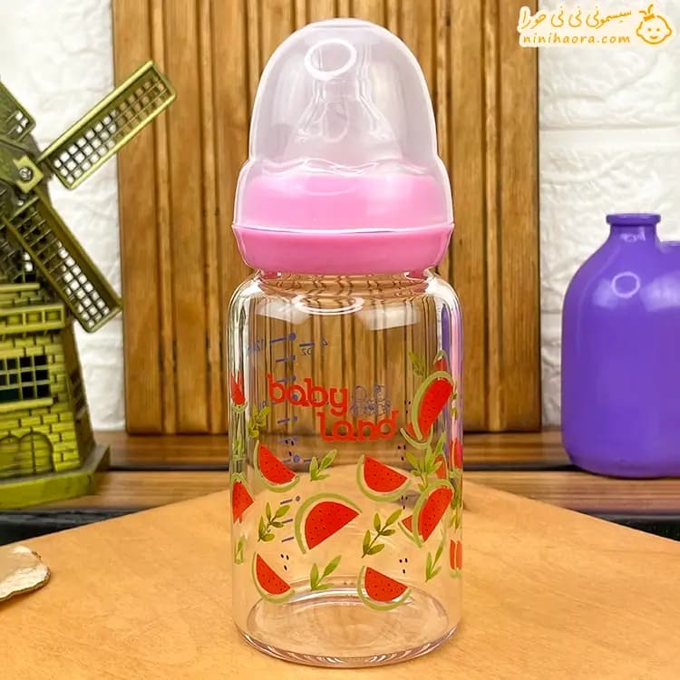 شیشه شیر پیرکس ۱۲۰ میل بی بی لند436 — تصویر ۳