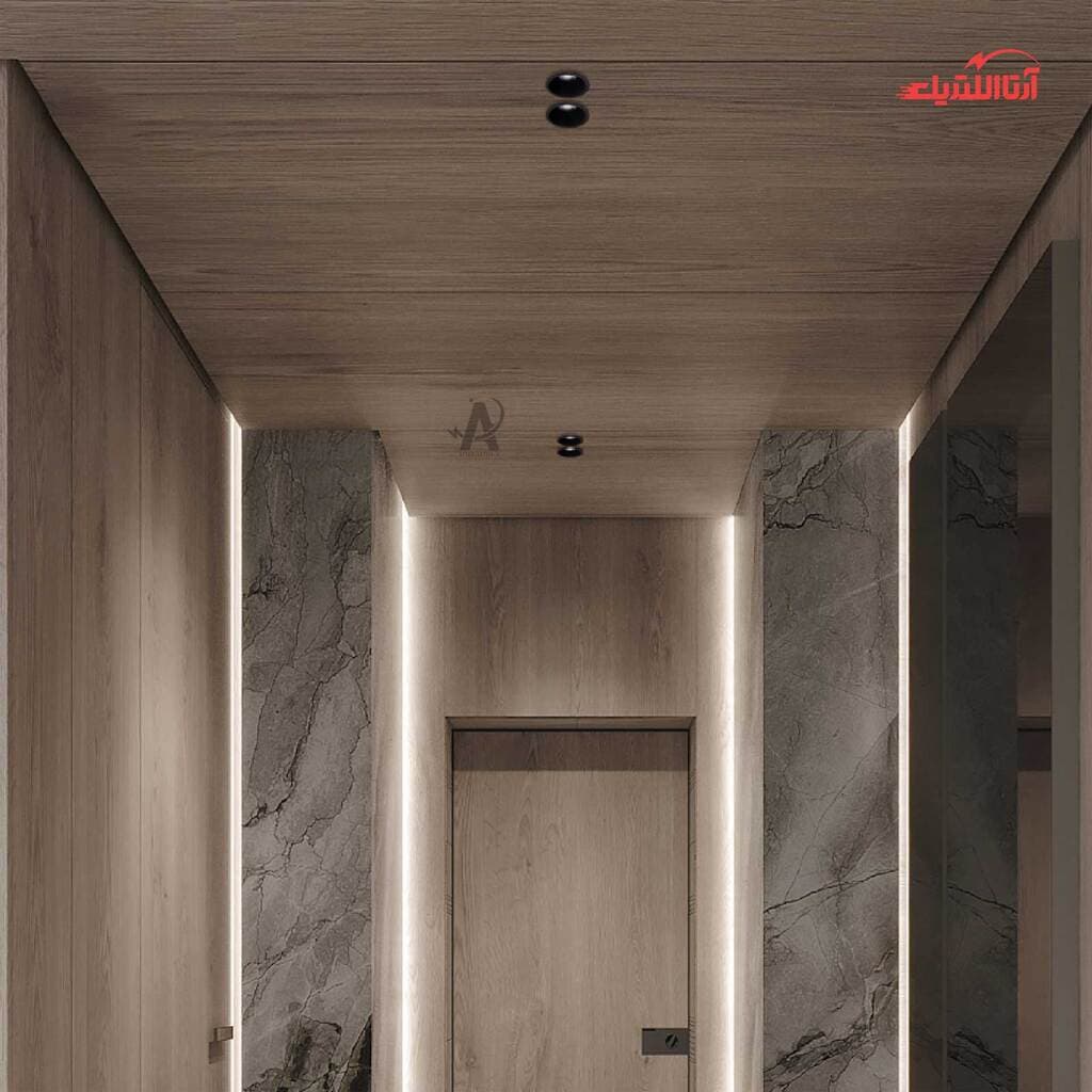 چراغ سقفی توکار 12 وات شعاع مدل SH-2532-12W — تصویر ۴