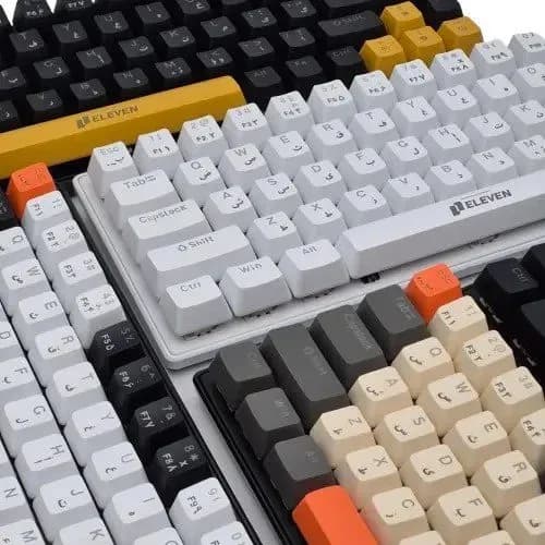 کیبورد سیم دار ایلون مدل ELEVEN Torpedo Gaming Mechanical