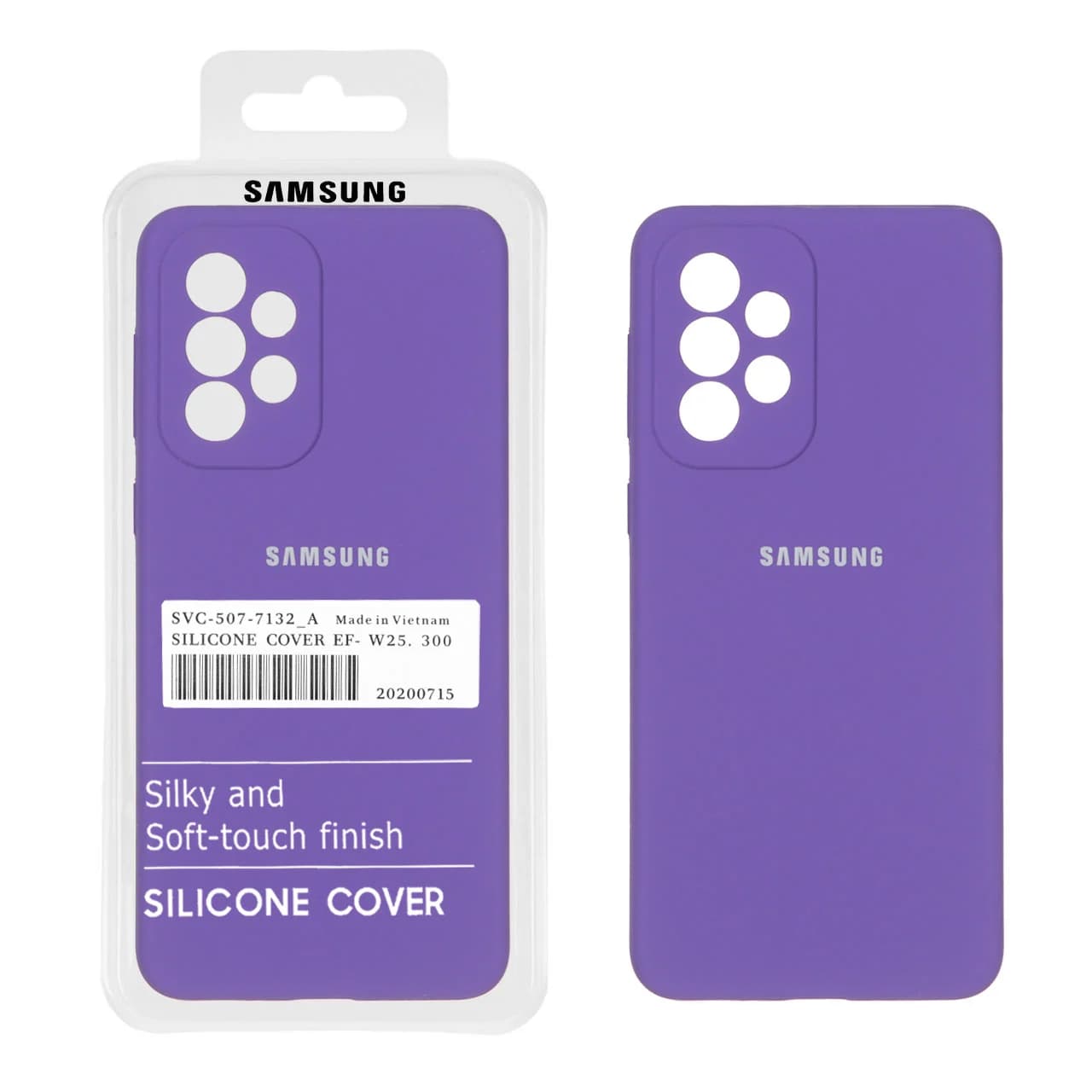 قاب سیلیکونی پاک کنی اورجینال درجه یک Samsung Galaxy A33 — تصویر ۲