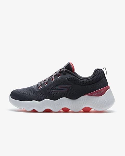 کفش زنانه اسکیچرز اورجینال -طوسی Skechers Go Walk Massage Fit 124903 GYPK — تصویر ۲