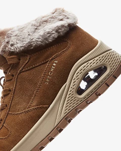 کفش زنانه اسکیچرز اورجینال -قهوه ای Skechers Uno Rugged 167433 CSNT — تصویر ۸