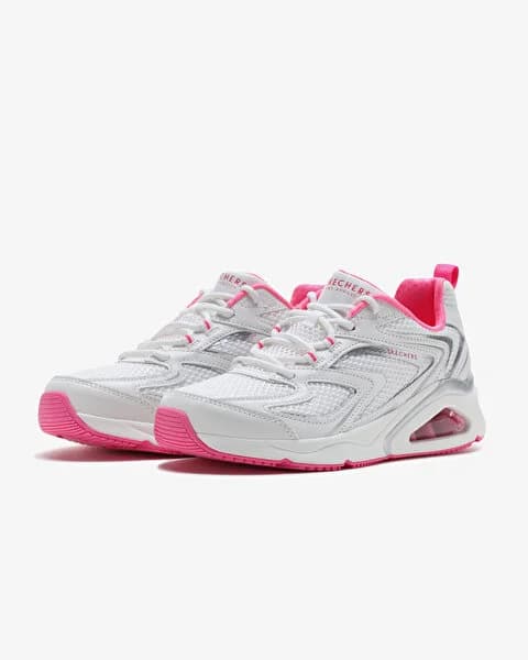 کفش زنانه اسکیچرز اورجینال -سفید Skechers Tres-Air – Terti-Airy 177426 WBK — تصویر ۴