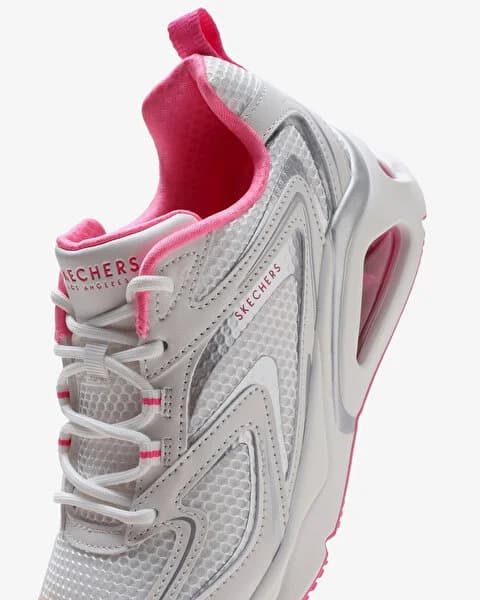 کفش زنانه اسکیچرز اورجینال -سفید Skechers Tres-Air – Terti-Airy 177426 WBK — تصویر ۸