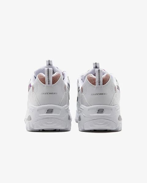کفش زنانه اسکیچرز اورجینال -سفید Skechers D’lites-Wild Star 149264 WMLT — تصویر ۶