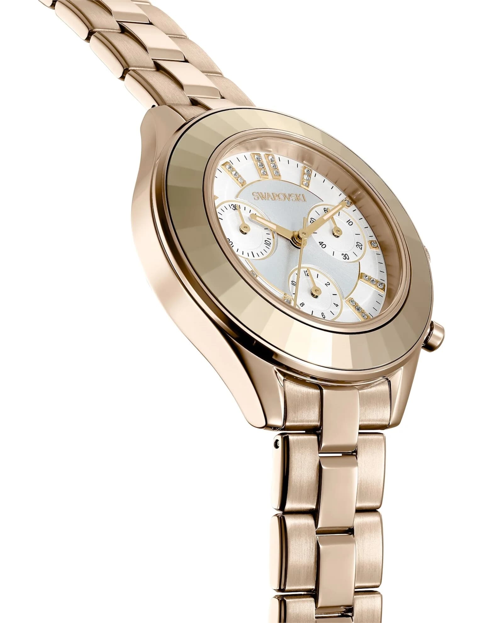 ساعت مچی رز گلد سوئیسی سواروسکی اورجینال Swarovski Octea Lux Sport watch — تصویر ۵