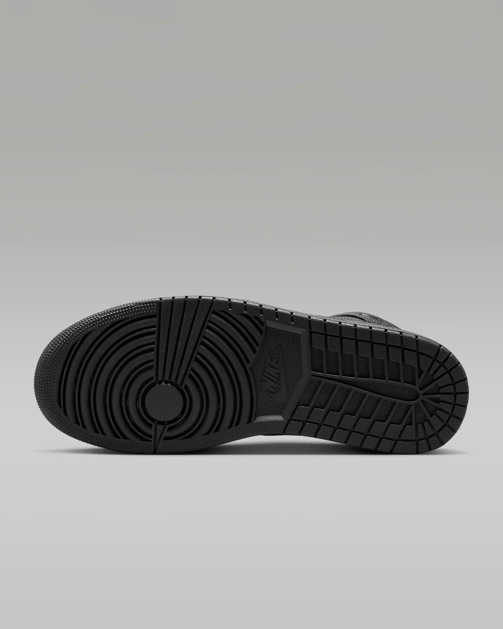 کفش مردانه نایک اورجینال- مشکی NikeAir Jordan 1 Mid — تصویر ۳