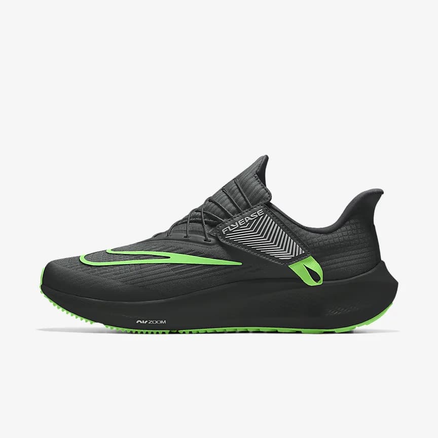 کفش زنانه نایک اورجینال -مشکی Nike Pegasus FlyEase By You — تصویر ۲