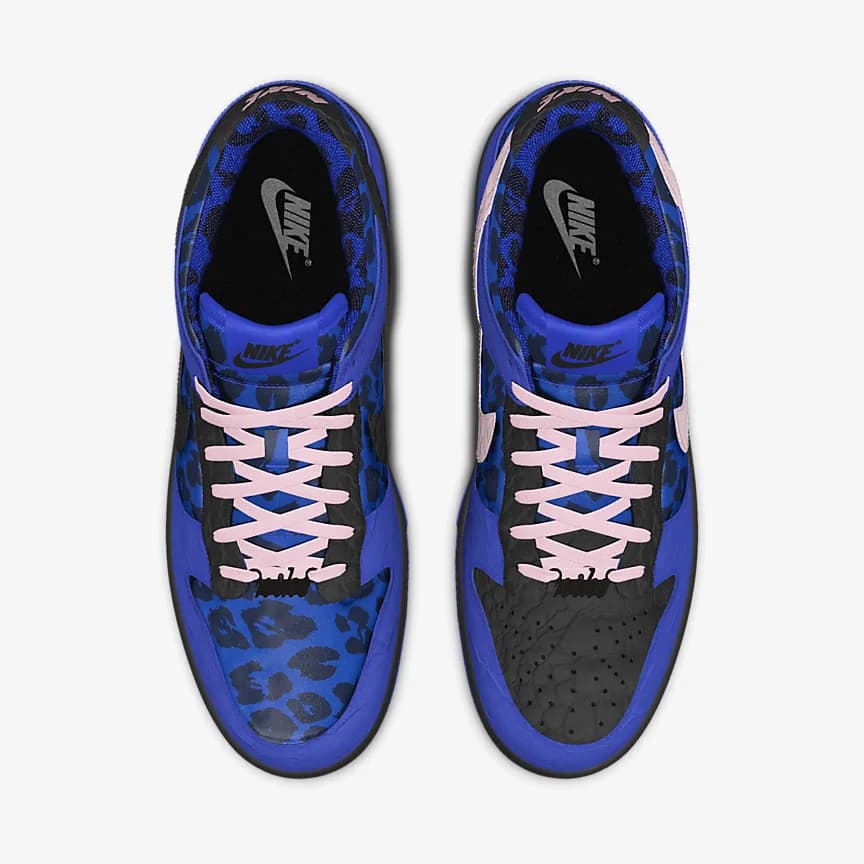 کفش زنانه نایک اورجینال -آبی Nike Dunk Low Unlocked By You — تصویر ۵