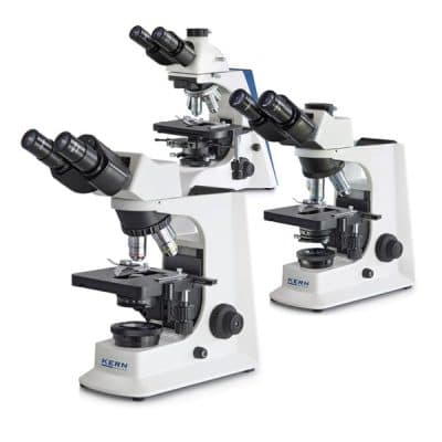 میکروسکوپ سه چشمی اینورت ساده+دوربین+نرم افزار مدل OCM161 تولید کمپانی KERN
