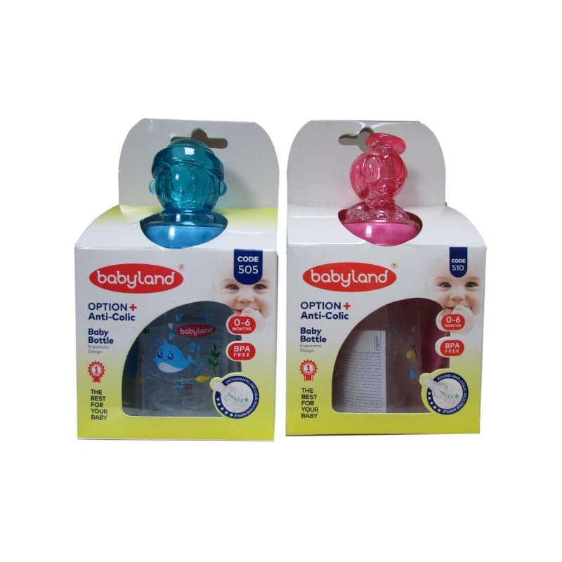 شیشه شیر آنتی کولیک بیبی لند کد 505 Baby Land Bottle Of Milk Code — تصویر ۲