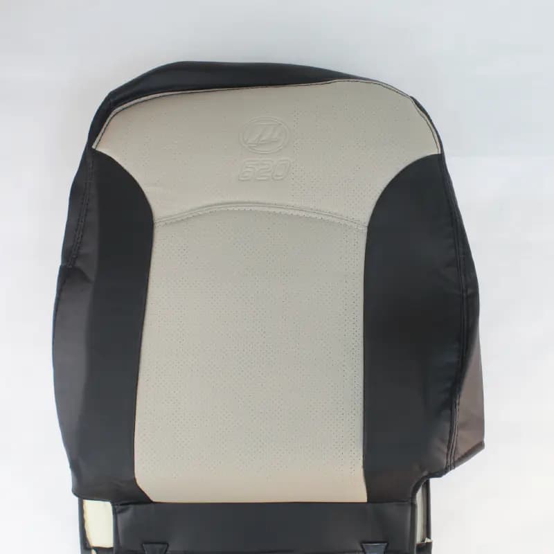 روکش صندلی لیفان 620 آیهان 10141 چرم مشکی کرم دوخت مشکی