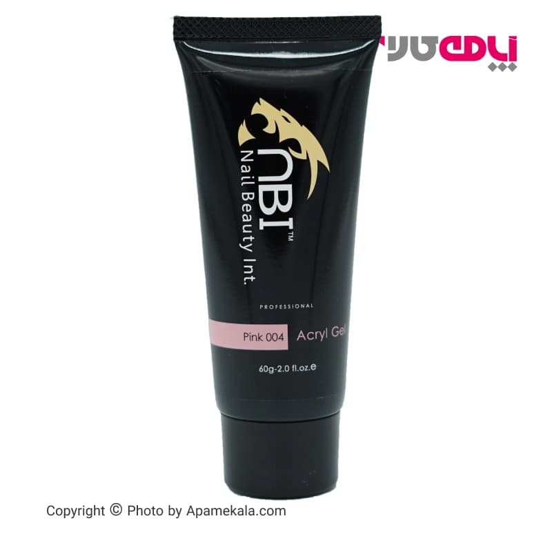 پلی ژل ان بی آی شماره ۰۰4 pink وزن ۶۰ گرم