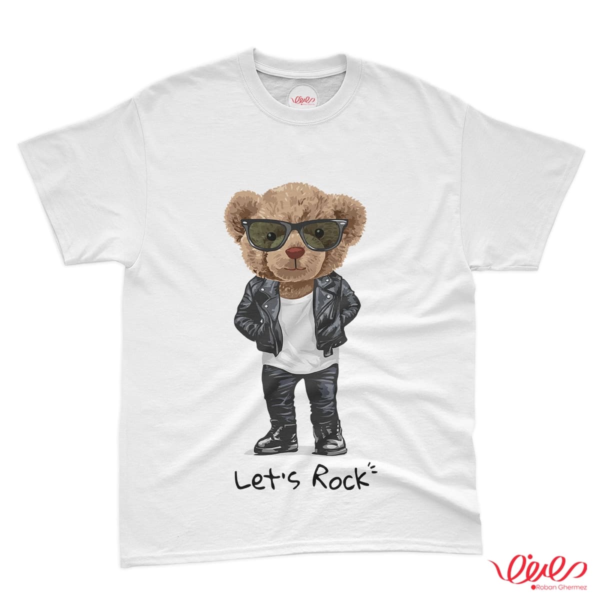 تیشرت کد 139 خرس تدی LET’S ROCK