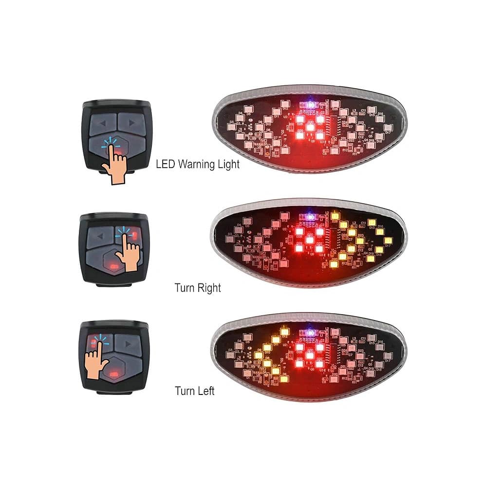 چراغ راهنمای وایرلس دوچرخه وایب مدل VIBE WIRELESS VB-0250 — تصویر ۲