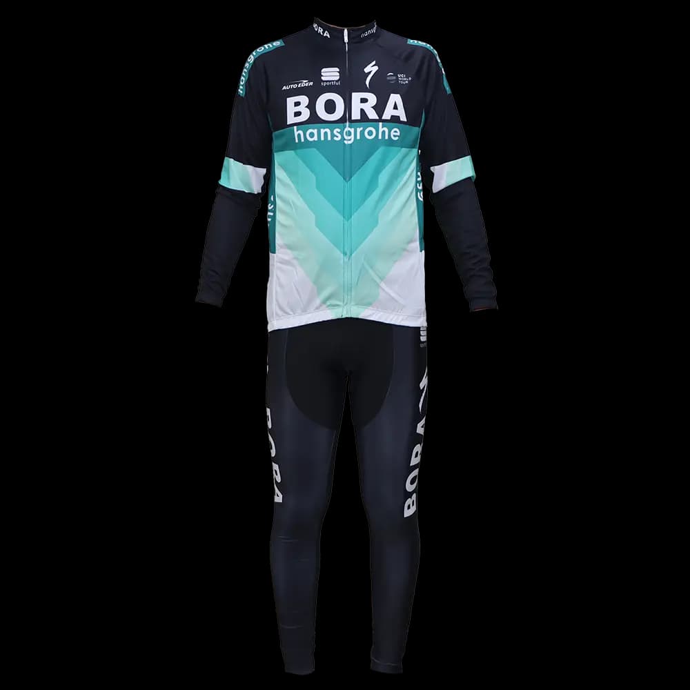 ست پیراهن و شلوار دوچرخه سواری تیمی طرح بورا Bora