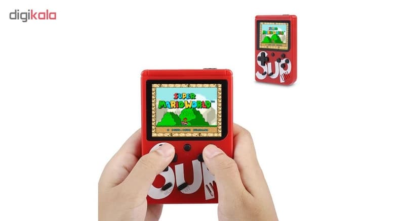 کنسول بازی قابل حمل ساپ گیم باکس مدل Plus 400 با دسته کد m20872 — تصویر ۵