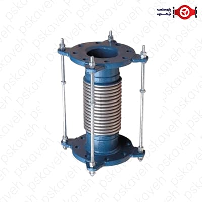 لرزه گیر آکاردئونی جوشی مهاردار